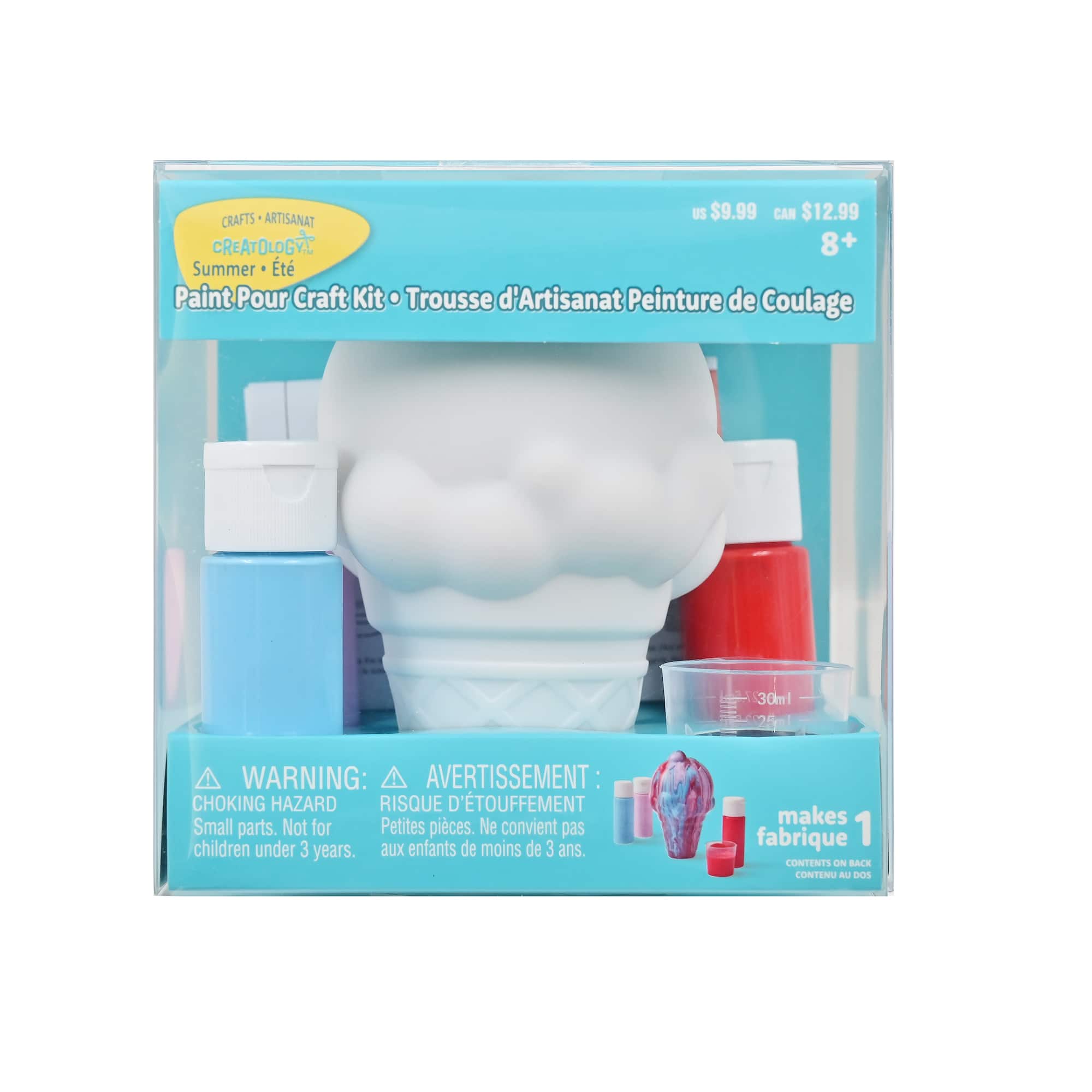 Ice Cream Paint Pour Craft Kit by Creatology™